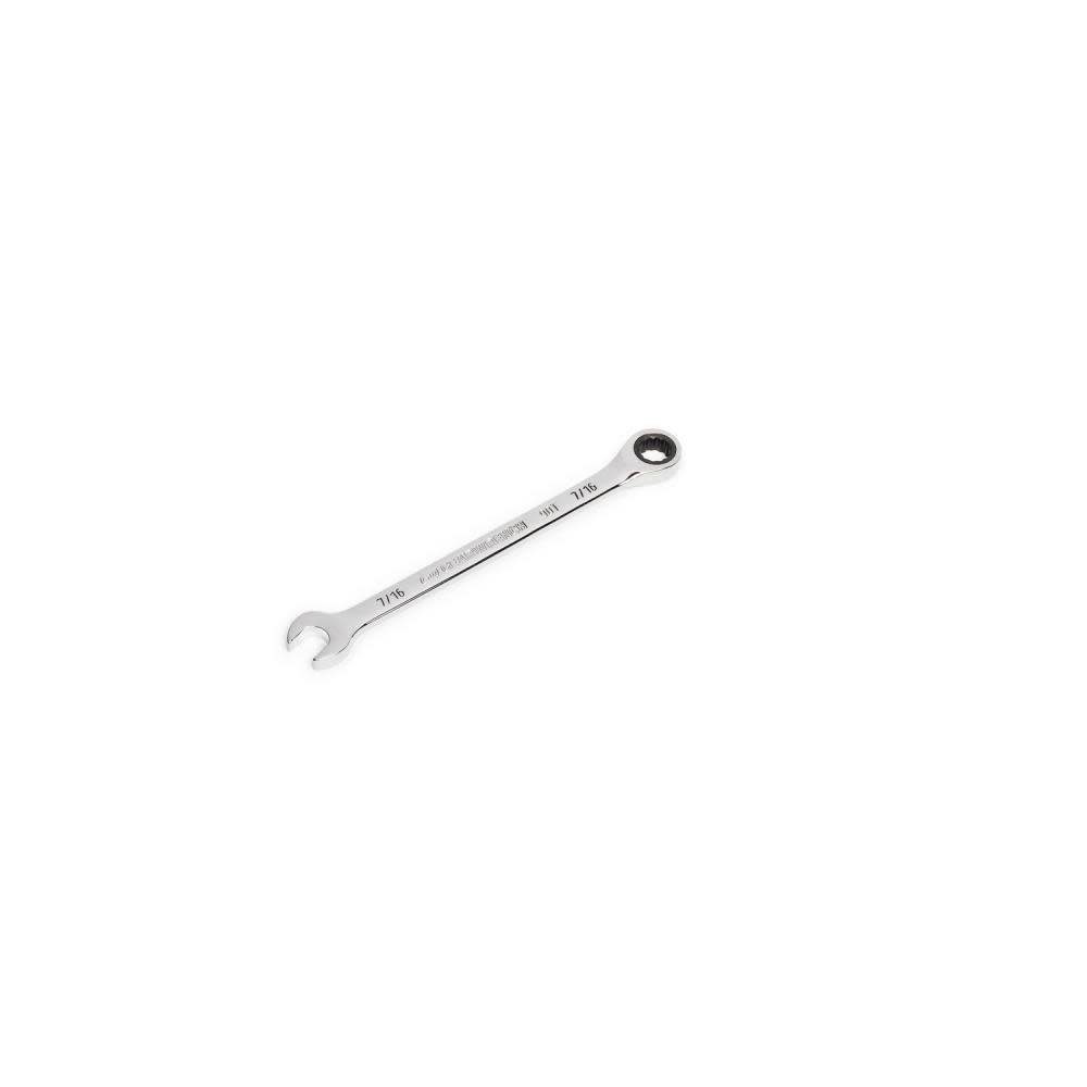 GEARWRENCH 7/16″ 90T 12 Point Ratcheting Combination Wrench - Ascmtools