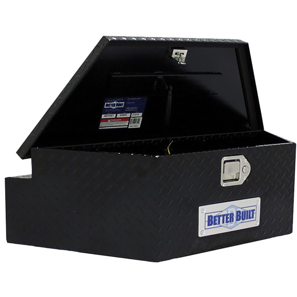 Better Built 38″ Utility Trailer Tongue Truck Box V Shaped Wide Black - Ascmtools
