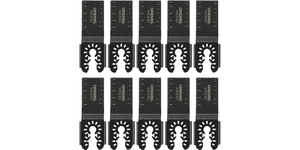 Dremel Universal Dual Interface Wood Flush Cut Blade 10pc - Ascmtools