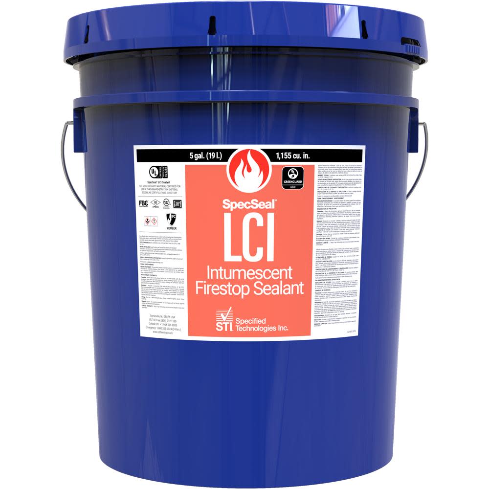 Specified Technologies Inc SpecSeal LCI Intumescent Firestop Sealant - Ascmtools