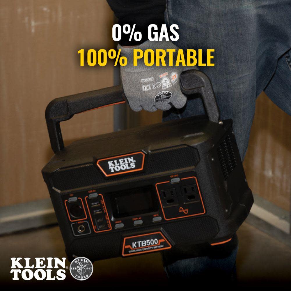 Klein Tools Portable Power Station 500W - Ascmtools