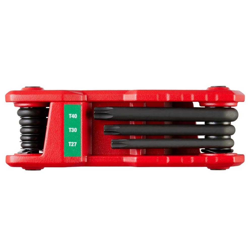 Milwaukee 8 Key Folding Hex Key Set Torx - Ascmtools