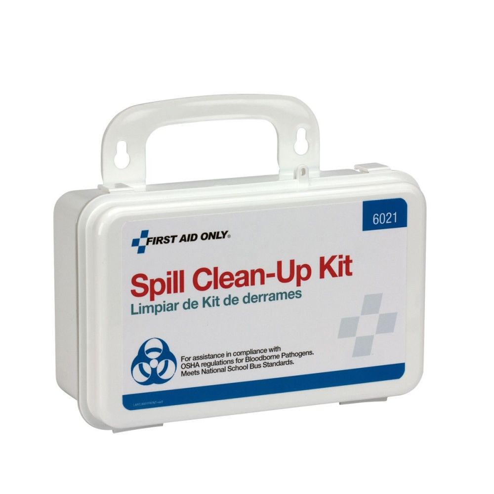 First Aid Only BBP Spill Clean Up Kit 20pc Plastic Case - Ascmtools