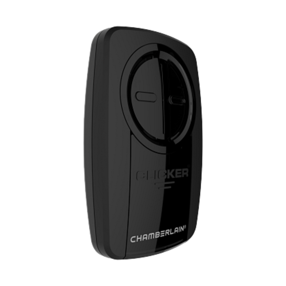 Chamberlain Universal Clicker 2 Button Garage Door Remote Black - Ascmtools