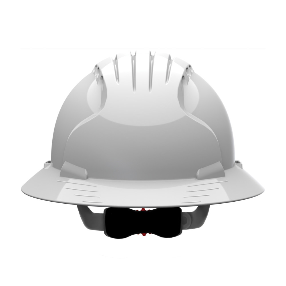 Protective Industrial Products Evolution Deluxe 6161 White Vented Full Brim Hard Hat - Ascmtools