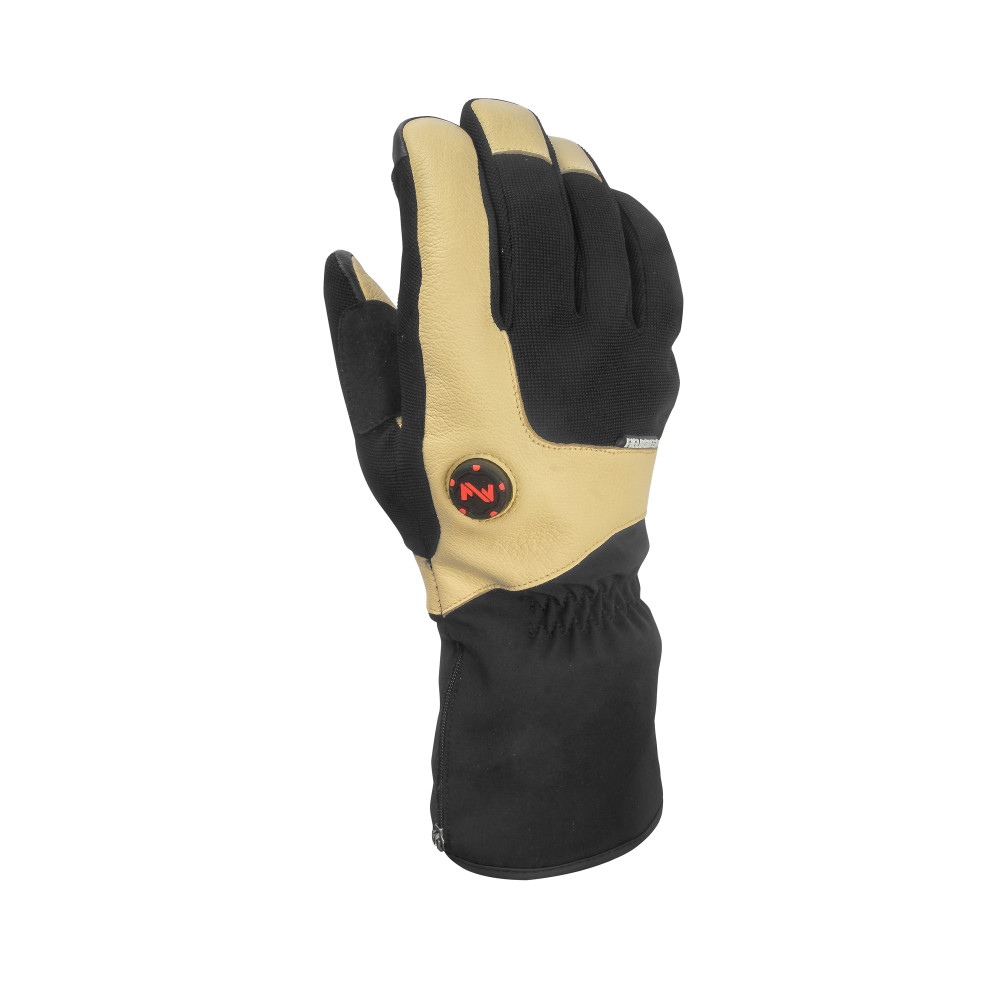 Mobile Warming Blacksmith Heated Work Gloves Unisex 7.4 Volt Light Tan Small - Ascmtools