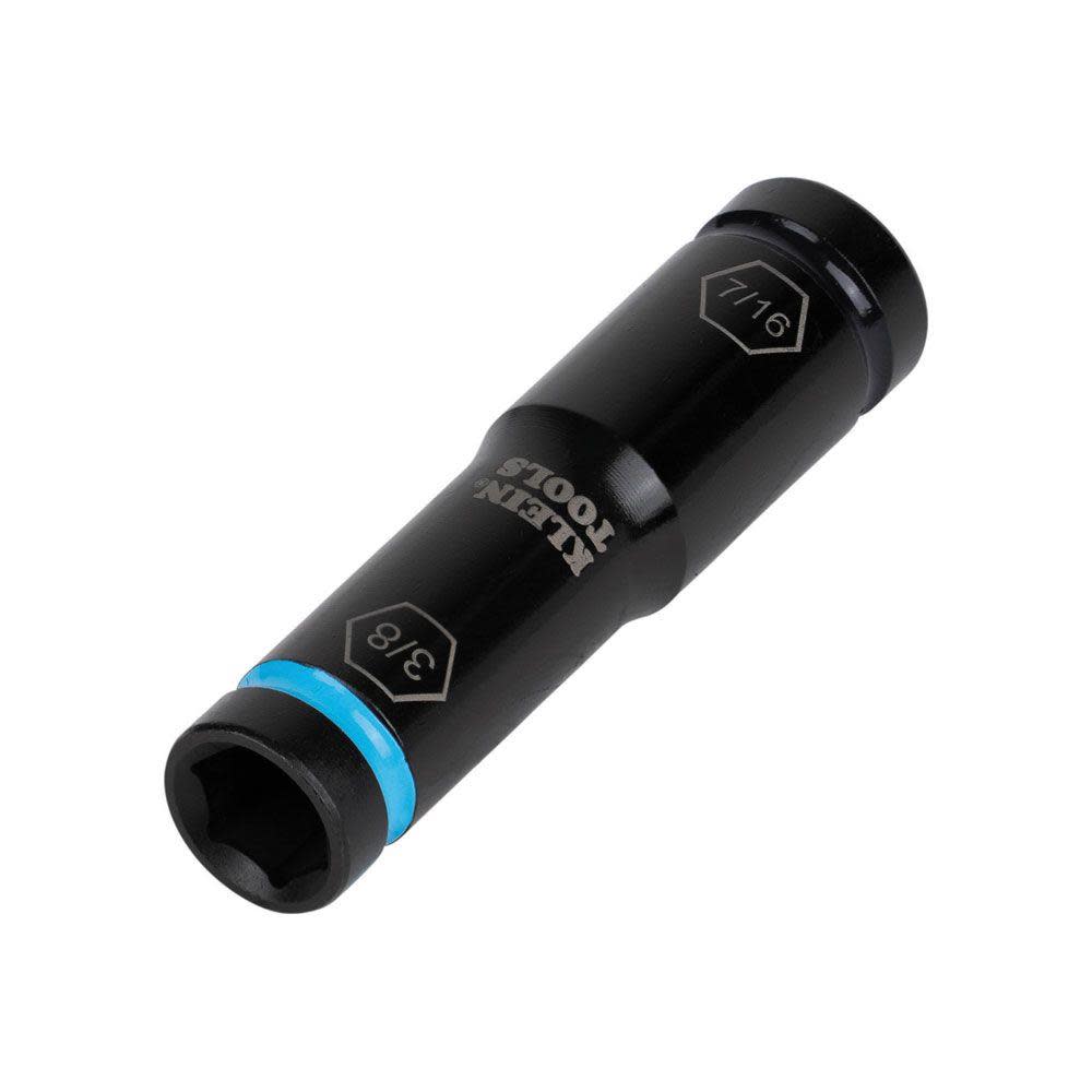 Klein Tools Flip Impact Socket 7/16″ X 3/8″ - Ascmtools