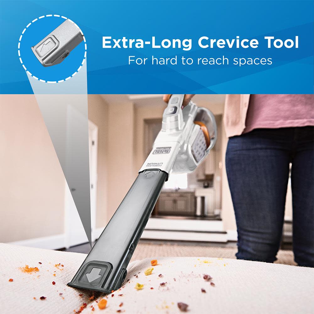 Black and Decker 12V Cordless Handheld Vacuum - Ascmtools