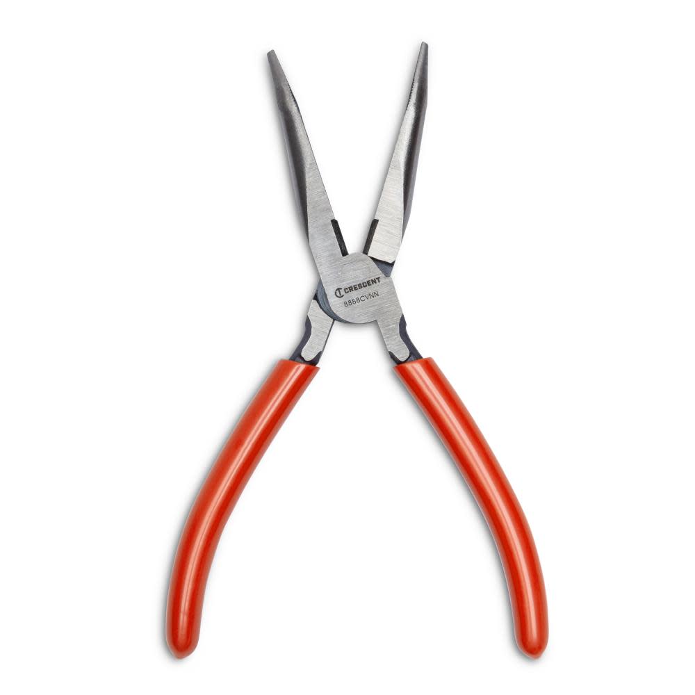 Crescent Plier 8″ Bent Nose Dipped Grip - Ascmtools
