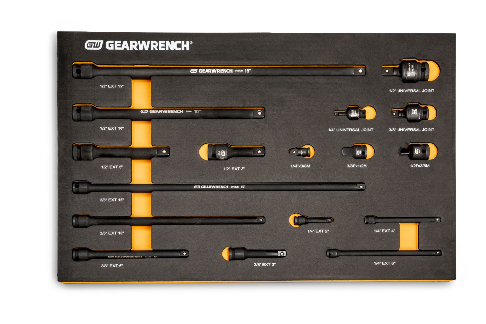 GEARWRENCH Impact Drive Tool Accessories Set 17pc - Ascmtools