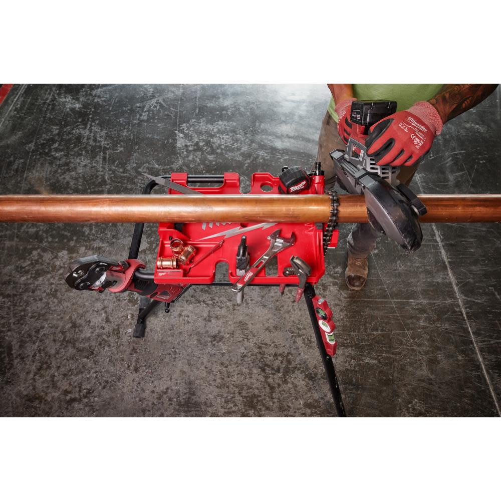 Milwaukee 6 Leveling Tripod Chain Vise - Ascmtools