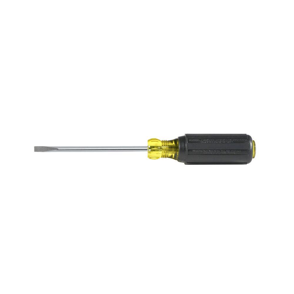 Klein Tools 3/16″ Cabinet Tip Screwdriver 4″ - Ascmtools