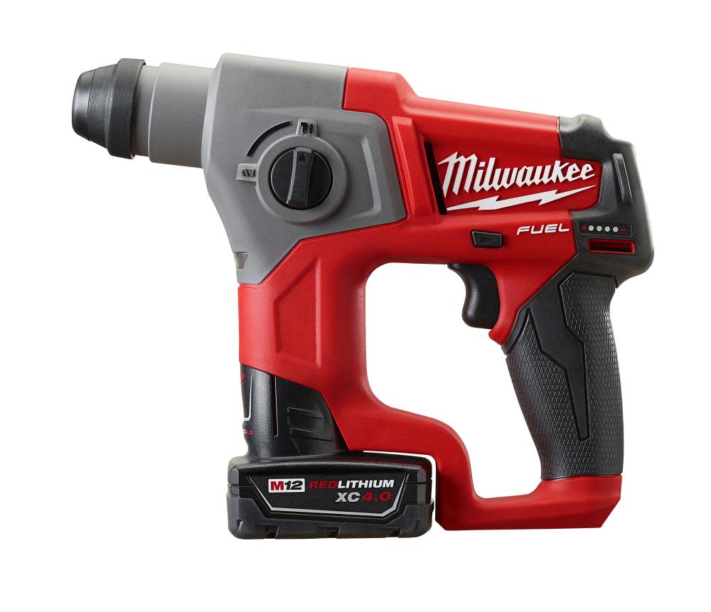 Milwaukee M12 FUEL  SDS Plus Rotary Hammer Kit - Ascmtools