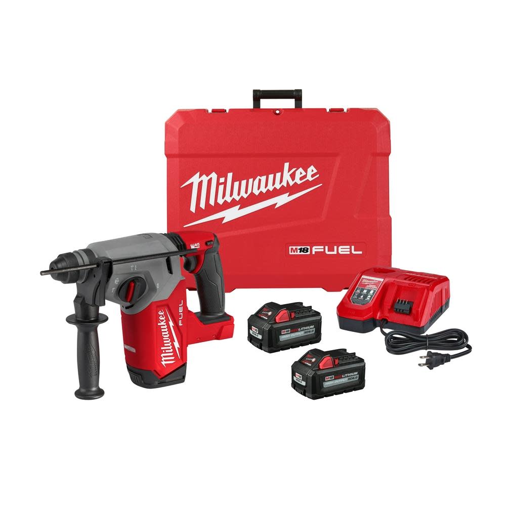Milwaukee M18 FUEL Rotary Hammer 1″ SDS Plus Kit - Ascmtools