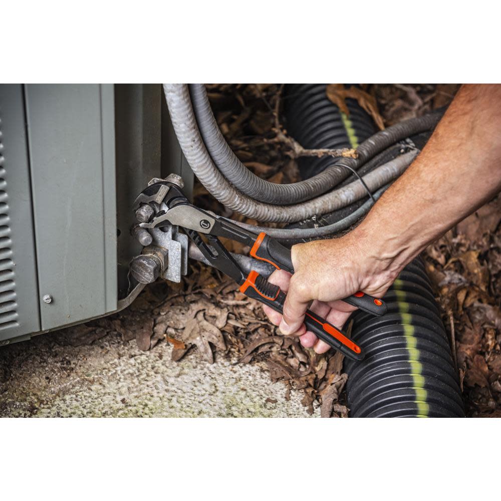 Crescent 12″ Z2 K9 V-Jaw Dual Material Tongue and Groove Pliers - Ascmtools