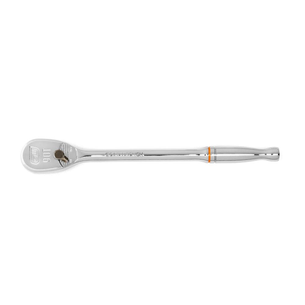 GEARWRENCH 2 Pc 1/4″ & 3/8″ Drive 90 Tooth Long Handle Teardrop Ratchet Set - Ascmtools