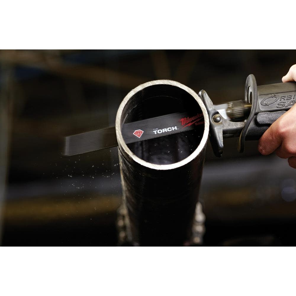 Milwaukee 9 in. Diamond Grit the Torch SAWZALL Blade - Ascmtools