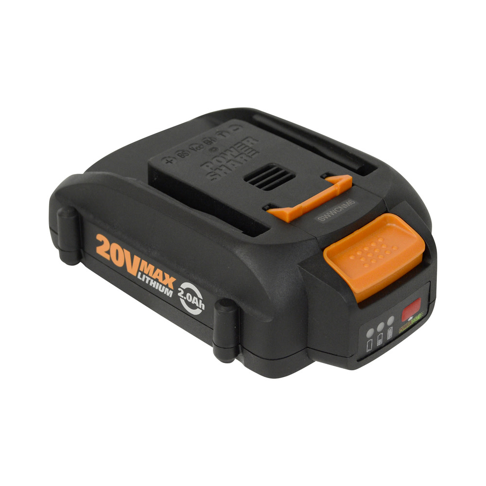 Worx 20V Power Share 2.0 Ah Lithium Battery 2pk - Ascmtools
