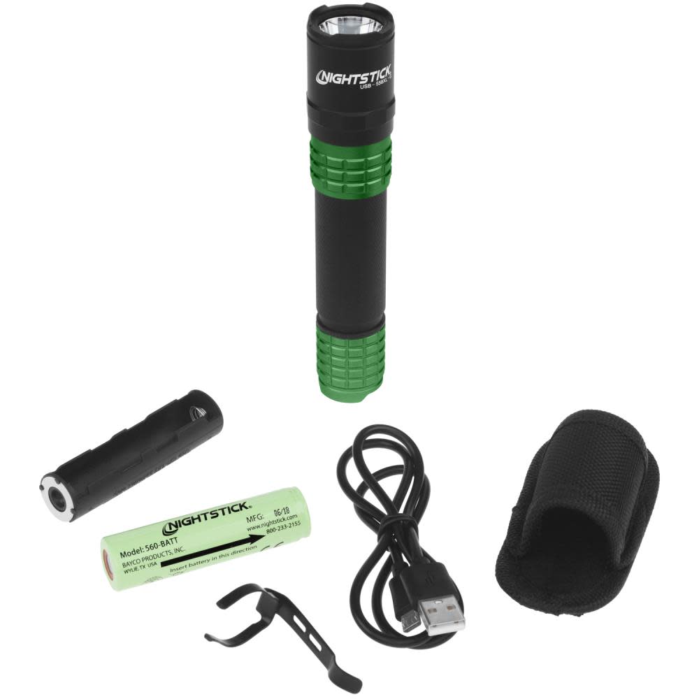 Nightstick USB Tactical Flashlight Rechargeable - Ascmtools