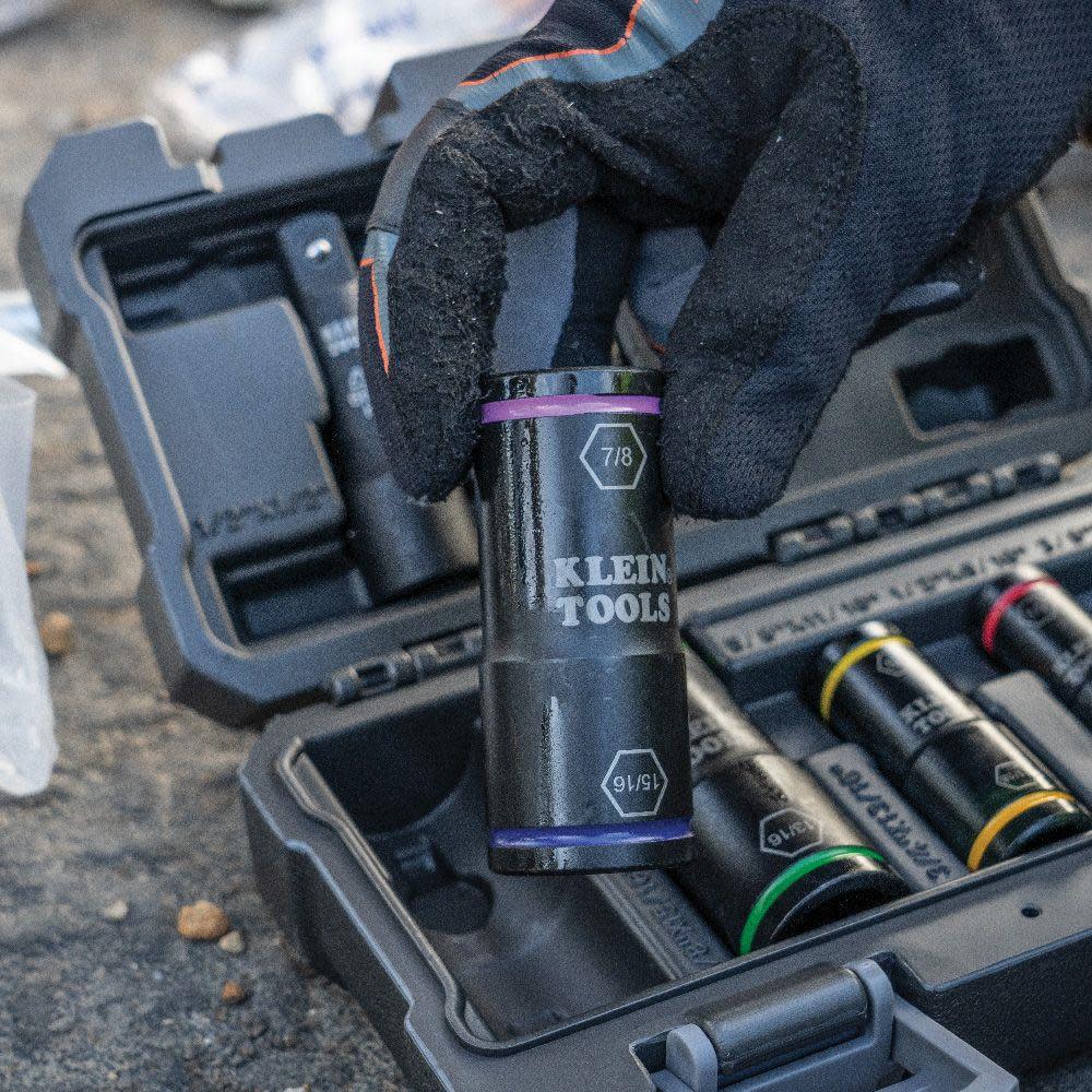 Klein Tools Flip Impact Socket 15/16″ X 7/8″ - Ascmtools