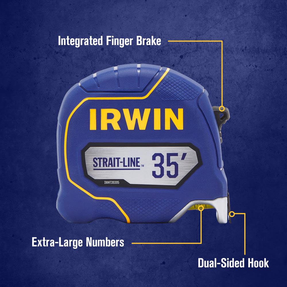 Irwin STRAIT-LINE Tape Measure 35′ - Ascmtools