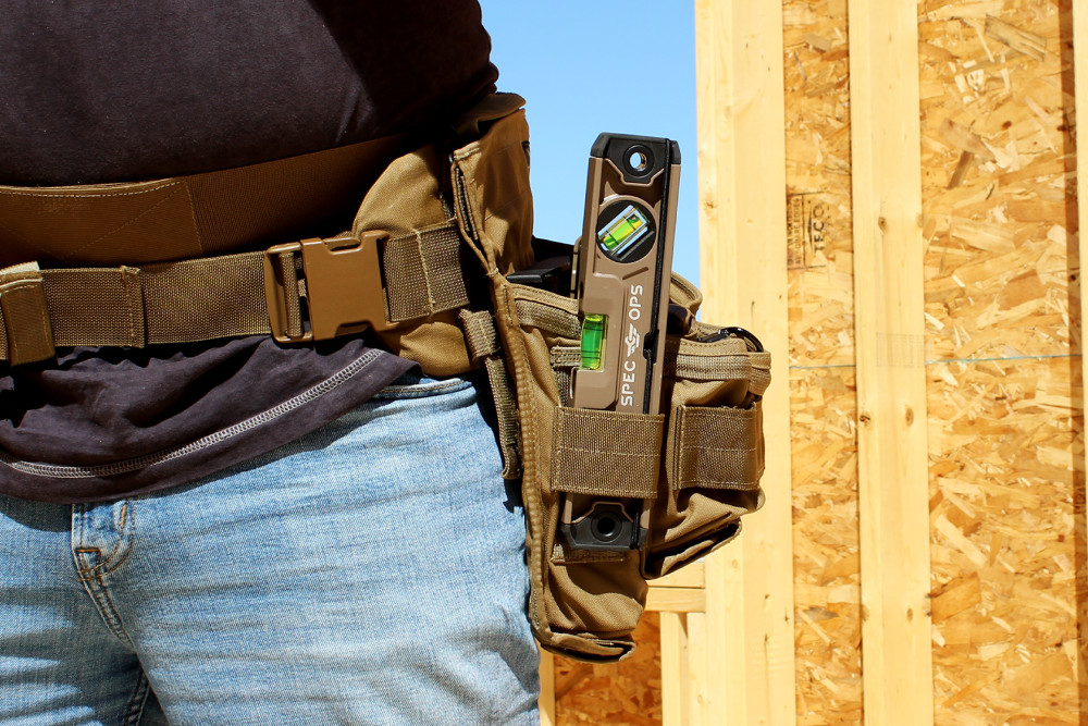 Spec Ops Tools Magnetic Torpedo Level with Bungee - Ascmtools