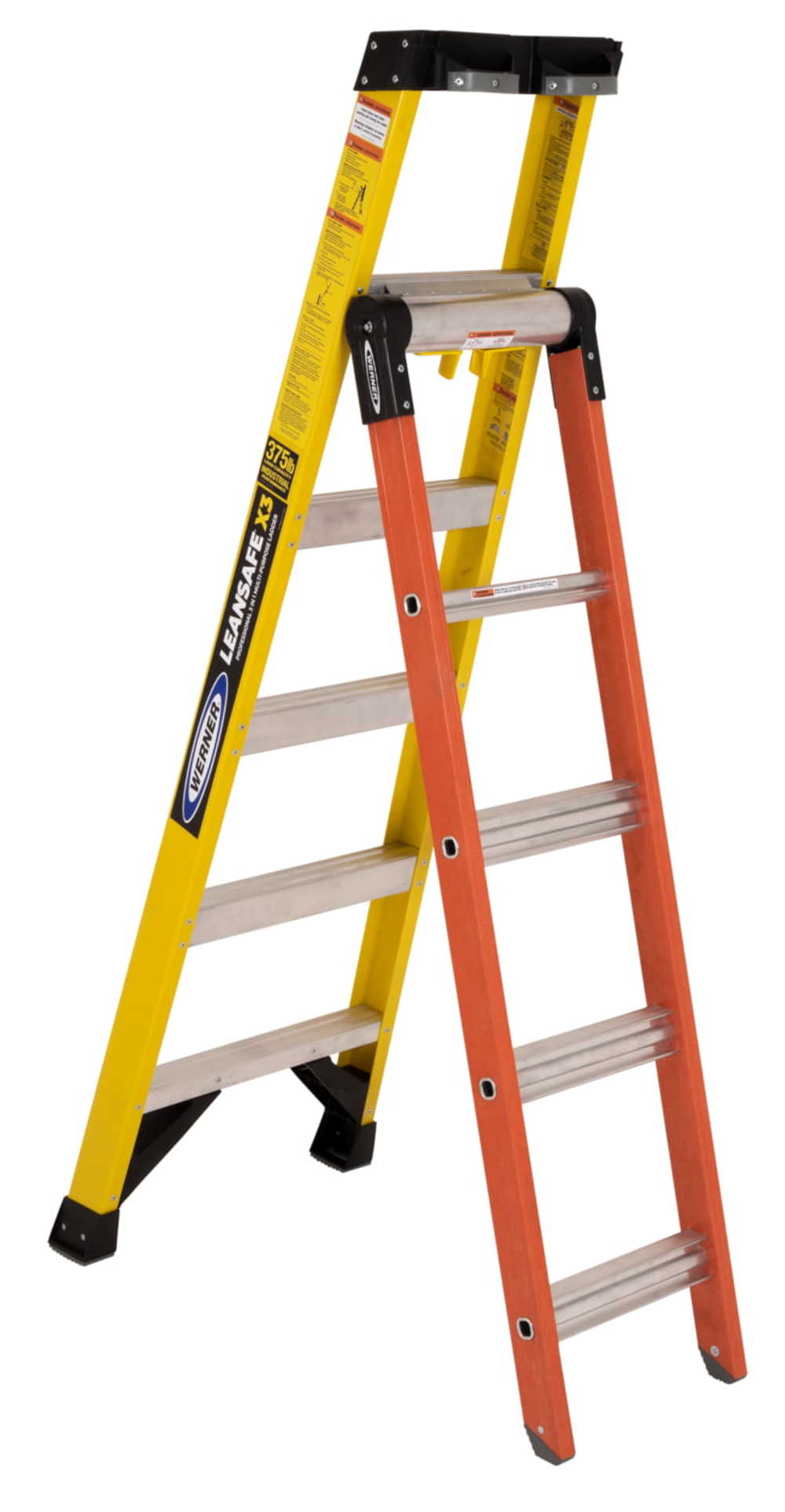Werner LEANSAFE X3 Professional 3 in 1 Multi-purpose Ladder - Ascmtools