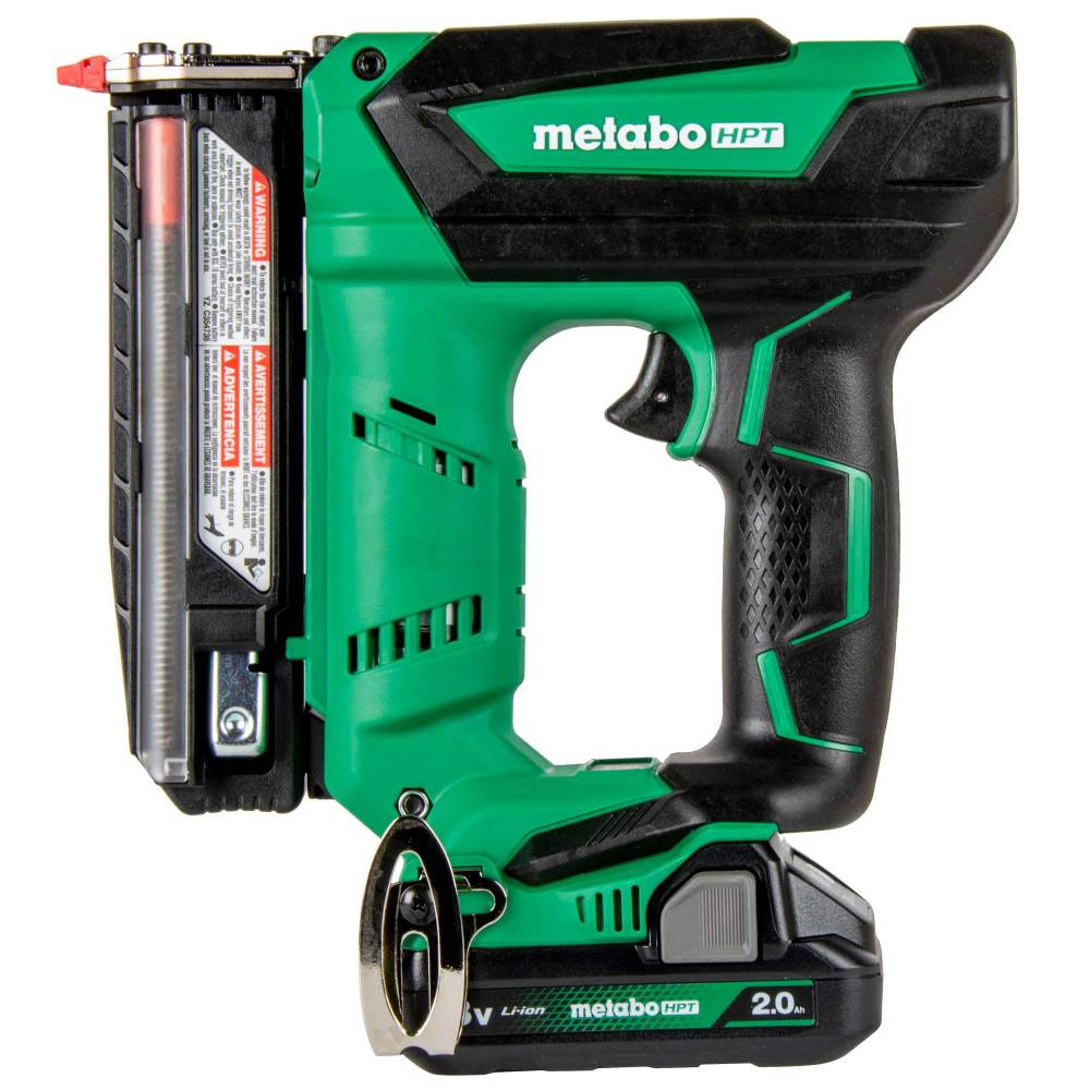 Metabo HPT 18V MultiVolt Compact 23 Gauge Compact Pin Nailer Cordless 2Ah Kit - Ascmtools