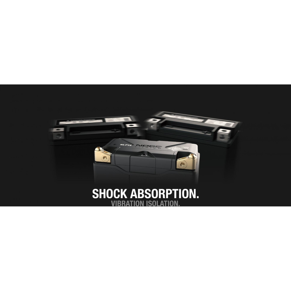 Noco 12V 500A 4Ah Lithium Powersport Battery - Ascmtools