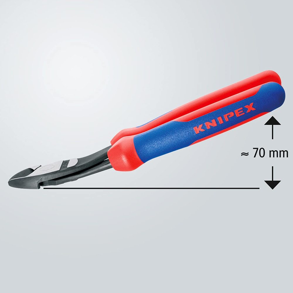 Knipex Diagonal Cutter Multi Component Grip 200mm - Ascmtools