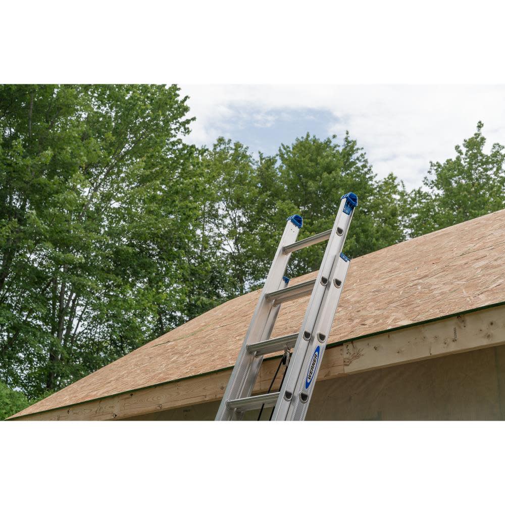 Werner 24 Ft. Type I Aluminum Extension Ladder - Ascmtools