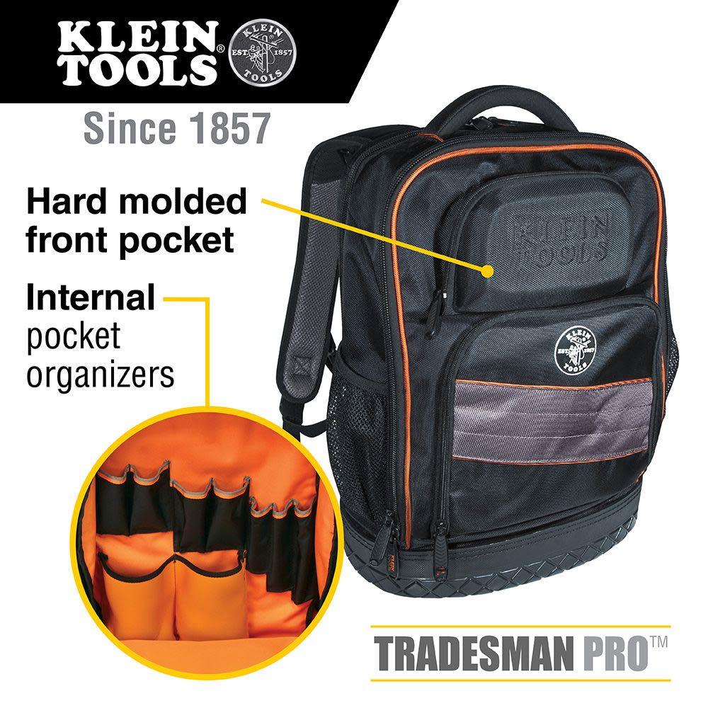 Klein Tools Tradesman Pro Tech Backpack 2.0 - Ascmtools