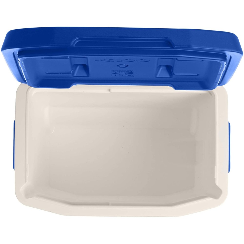 Igloo Profile II 28 Roller Hard Cooler Majestic Blue 28qt - Ascmtools