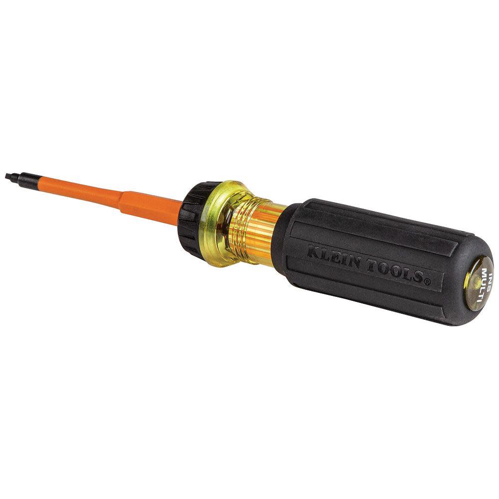 Klein Tools Insulated 2-Bit Driver #1/#2 Sq - Ascmtools