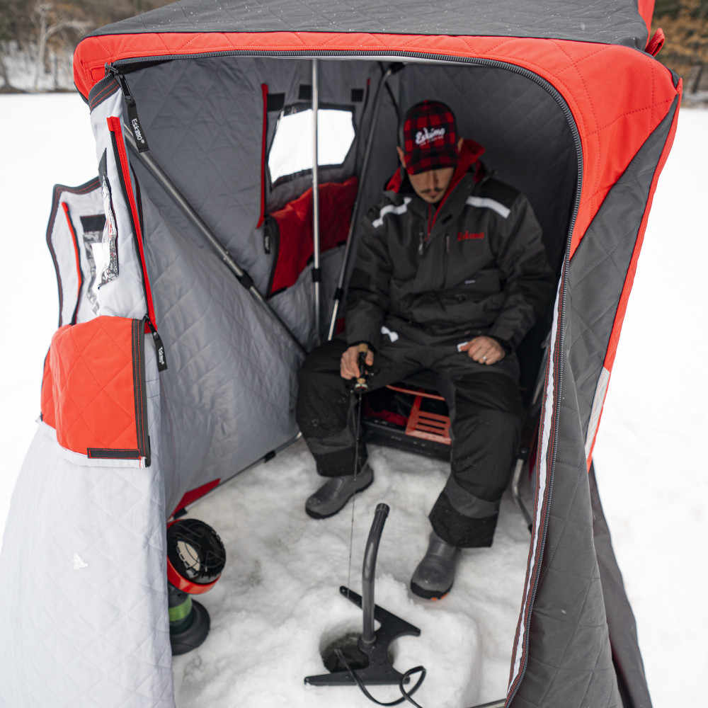 Eskimo Wide 1 Thermal XR Ice Fishing House Portable - Ascmtools