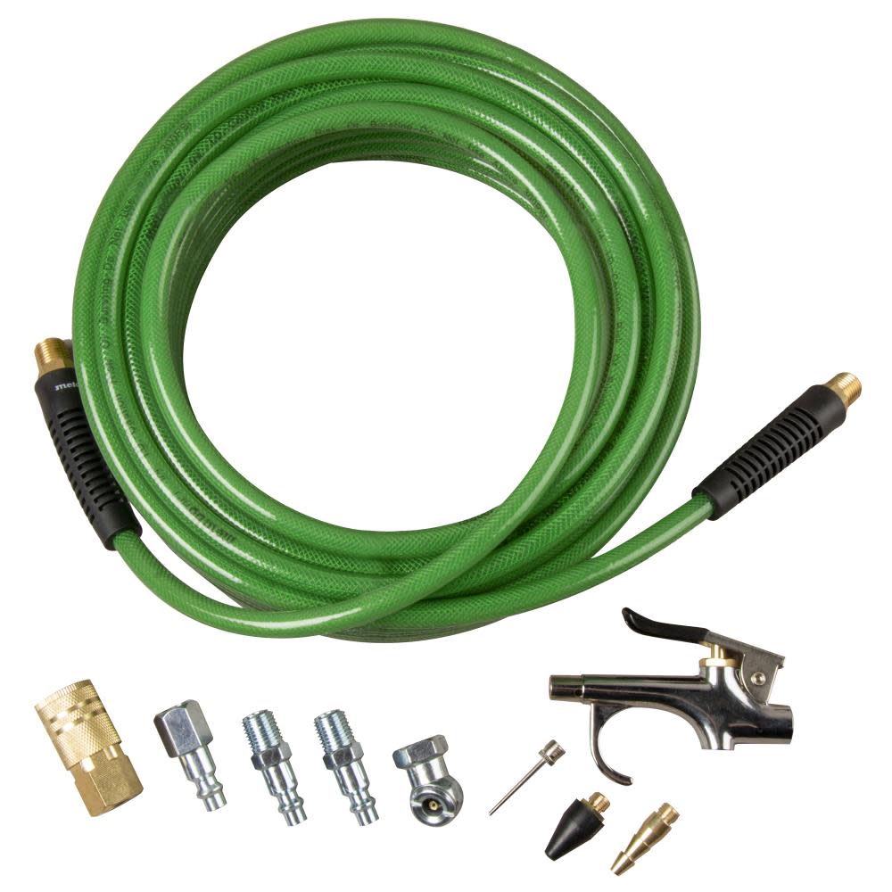 Metabo HPT Polyurethane Air Hose Kit 1/4″ x 50′ - Ascmtools