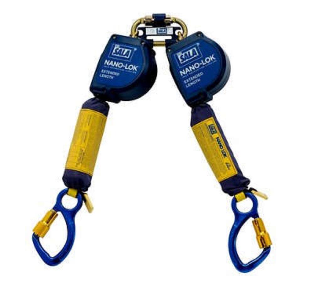 DBI Sala Nano-Lok11 Ft. Twin-Leg Self Retracting Lifeline - Ascmtools