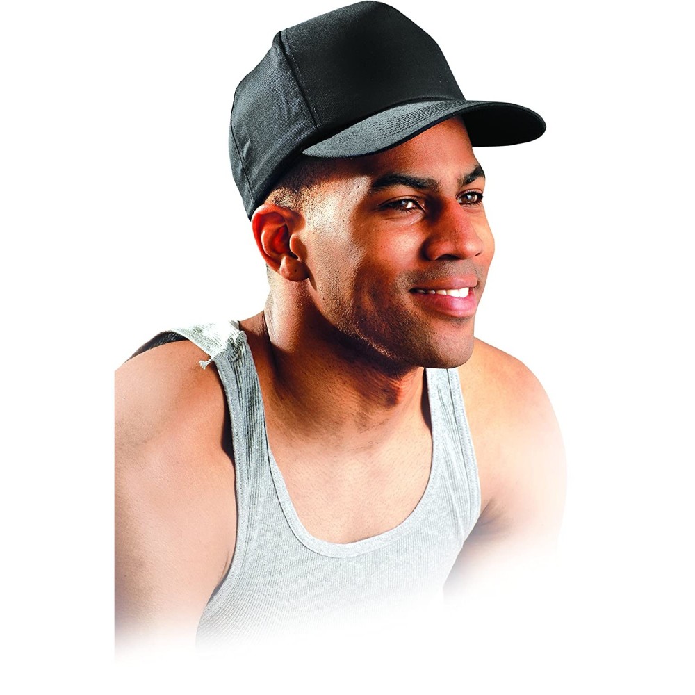 Occunomix Baseball Bump Cap Black Vulcan ‘BCBC’ Regular One Size Fits Most - Ascmtools