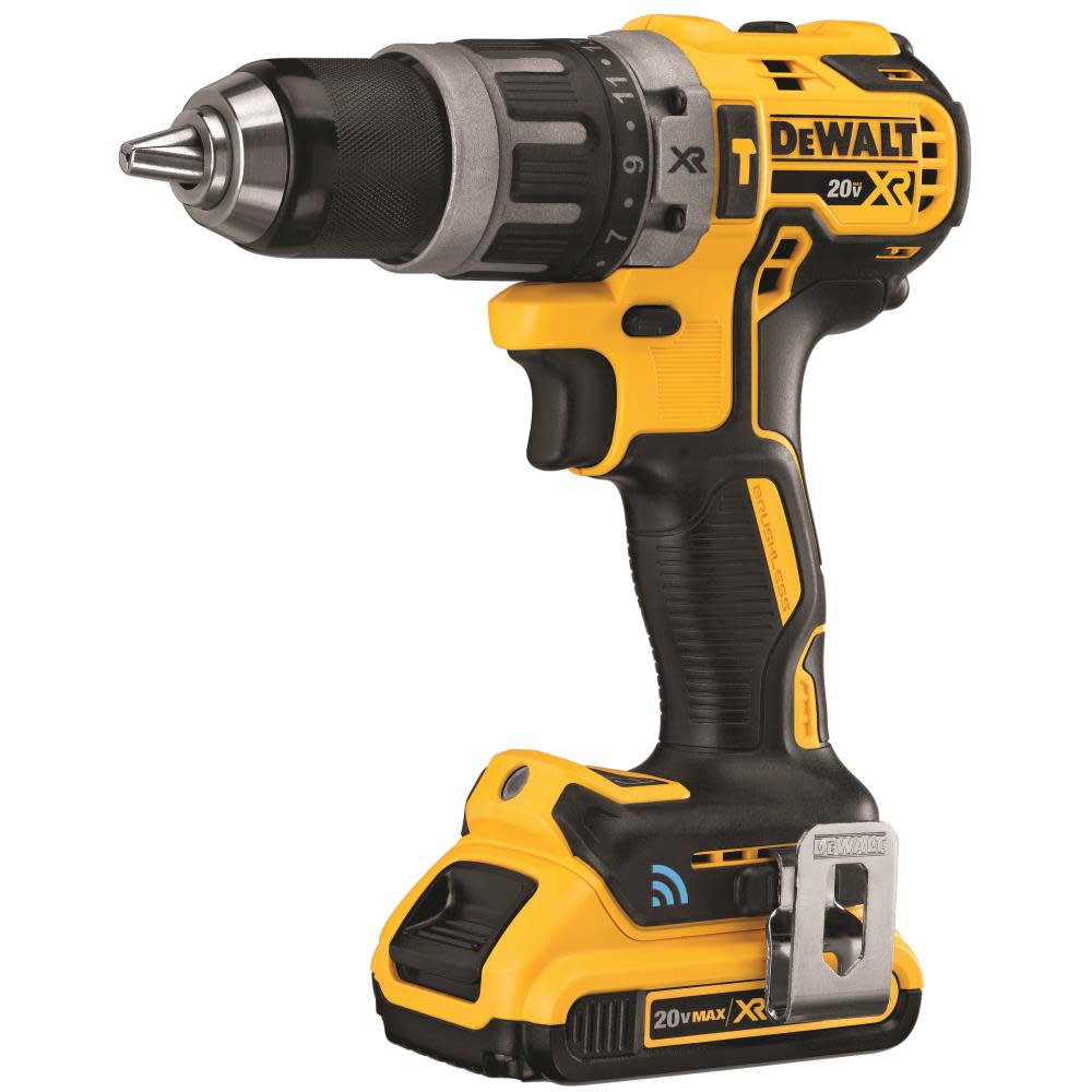 DEWALT 20V MAX XR Tool Connect Compact Hammerdrill Kit - Ascmtools