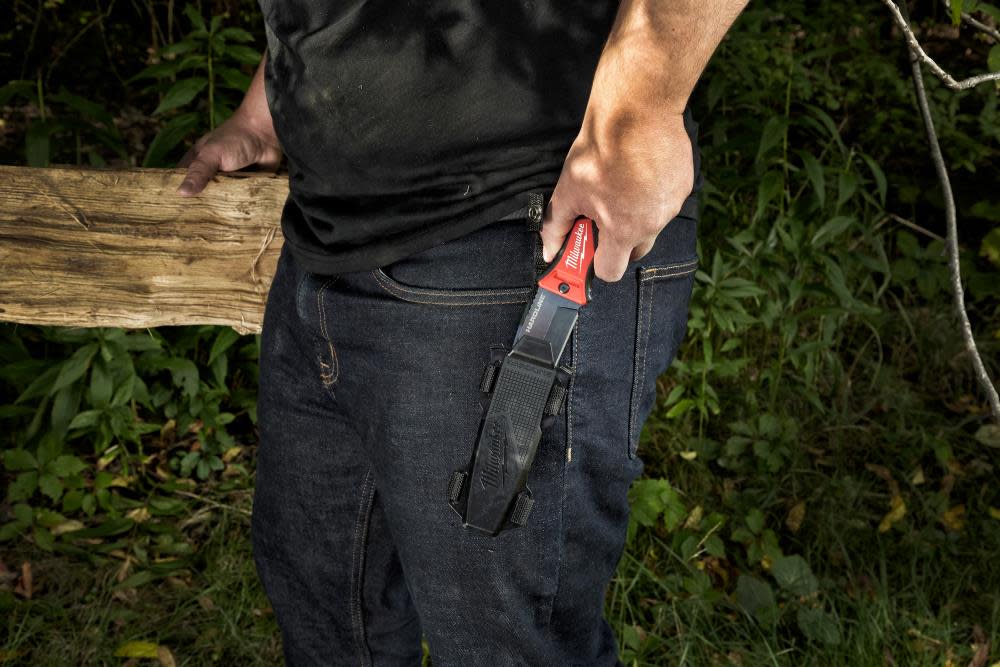 Milwaukee 5 in. HARDLINE Fixed Blade Knife (Boxed) - Ascmtools