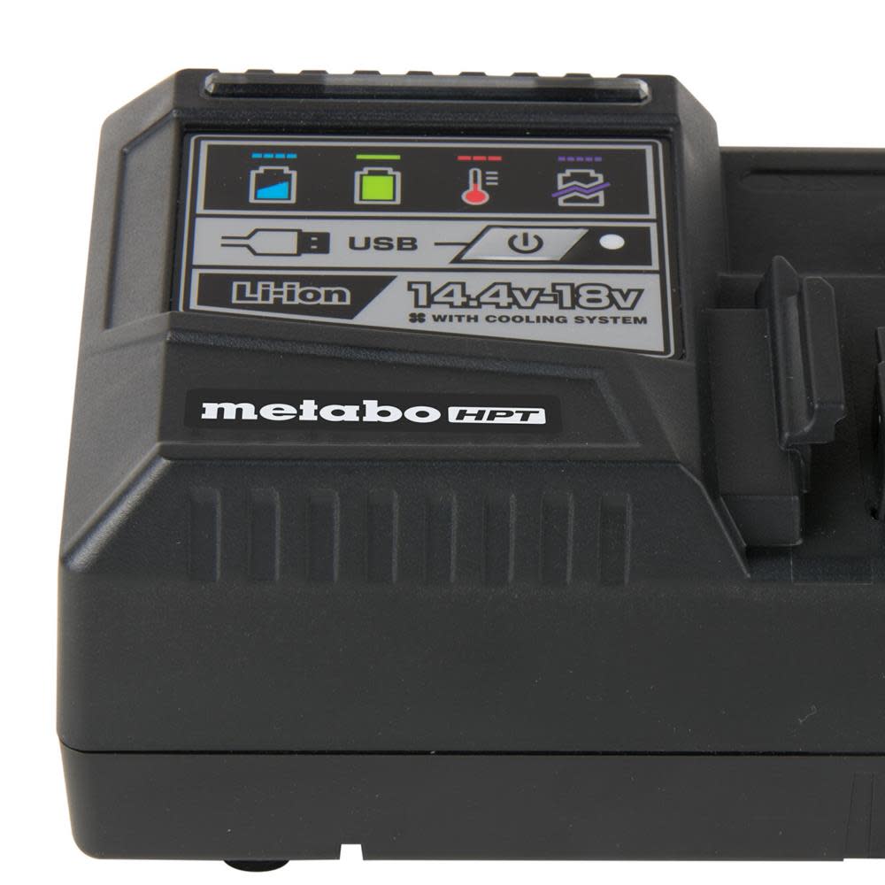 Metabo HPT 18V Lithium Ion Battery and Charger Kit 3.0 Ah - Ascmtools