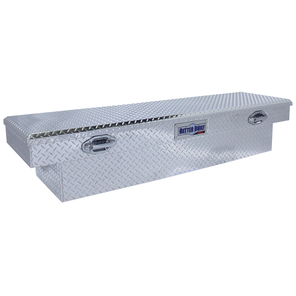 Better Built 67″ SEC Saddle Truck Tool Box BRITE ALUMINUM - Ascmtools