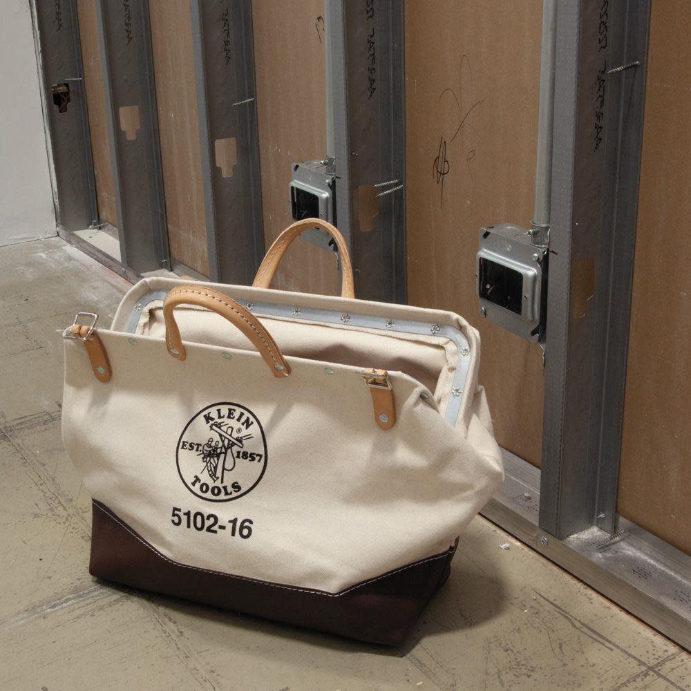Klein Tools 16″ Canvas Tool Bag - Ascmtools