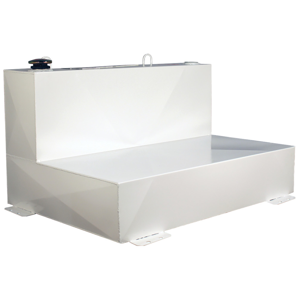 Better Built 88 Gallon HD Series “L” Transfer Tank STEEL WHITE - Ascmtools