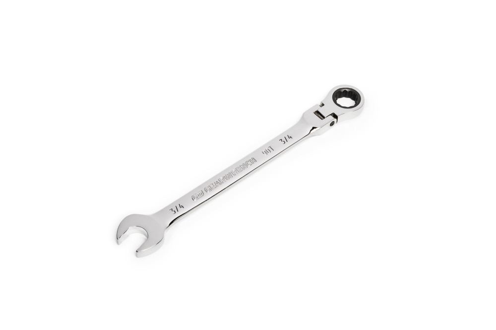 GEARWRENCH 3/4″ 90T 12 Point Flex Head Ratcheting Combination Wrench - Ascmtools