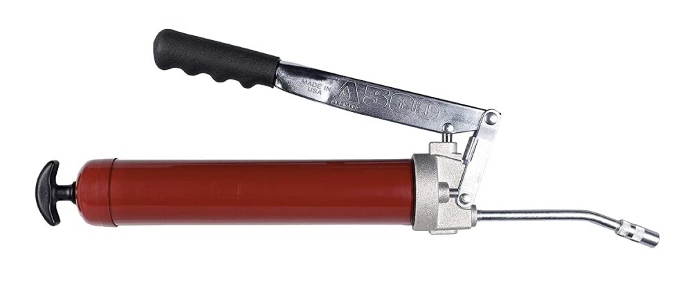 Alemite 16 Oz Cylinder 10000 PSI Heavy Duty Lever Action Grease Gun - Ascmtools