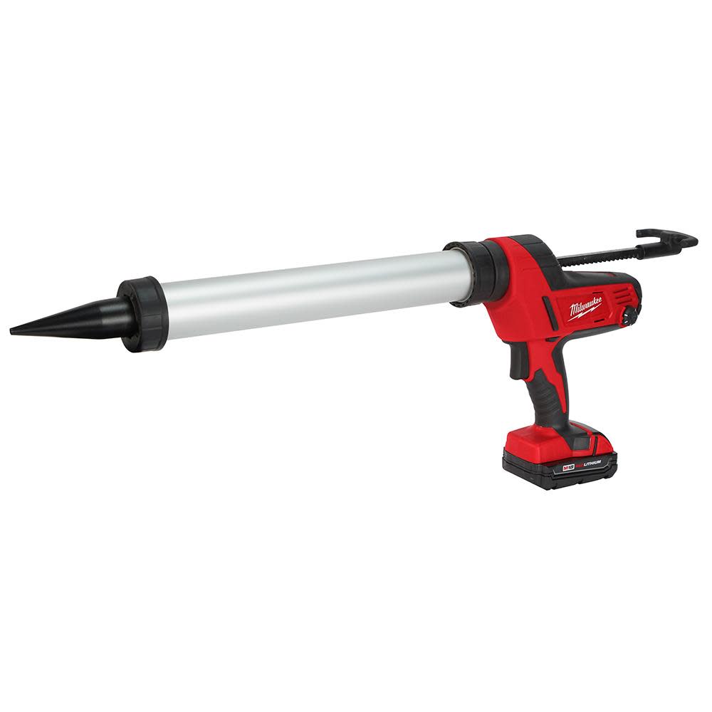 Milwaukee M18 Cordless 20 oz Sausage Style Caulk and Adhesive Gun Kit - Ascmtools