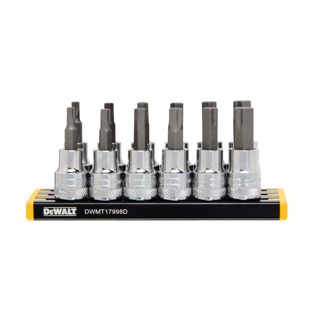 DEWALT MM HEX Socket Set 3/8″ DRIVE 12pc - Ascmtools