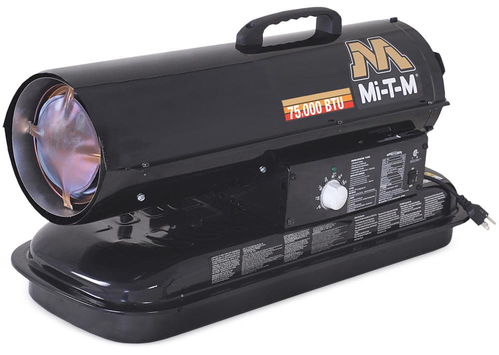 Mi T M 75000 BTU Kerosene Forced Air Heater - Ascmtools