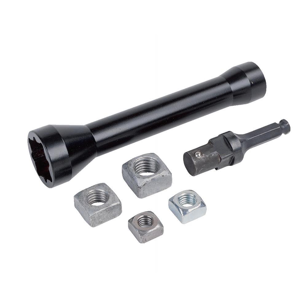 Greenlee Nut Runner Assembly with 7/16 In. Hex Quick-Change Adapter - Ascmtools